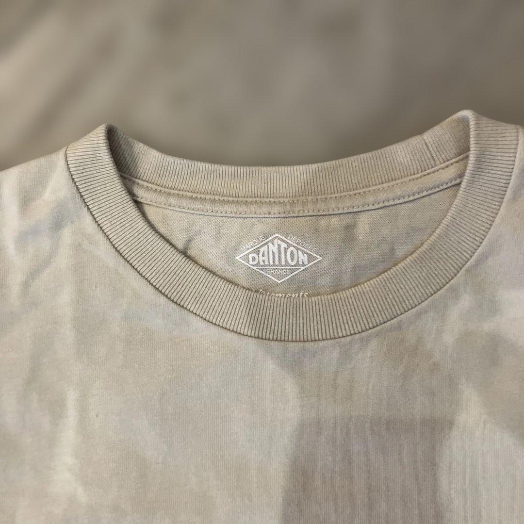 ダントン　DANTON 半袖 Tシャツ ベージュ — image 2