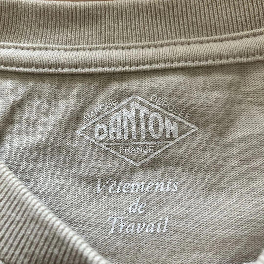 ダントン　DANTON 半袖 Tシャツ ベージュ — image 5