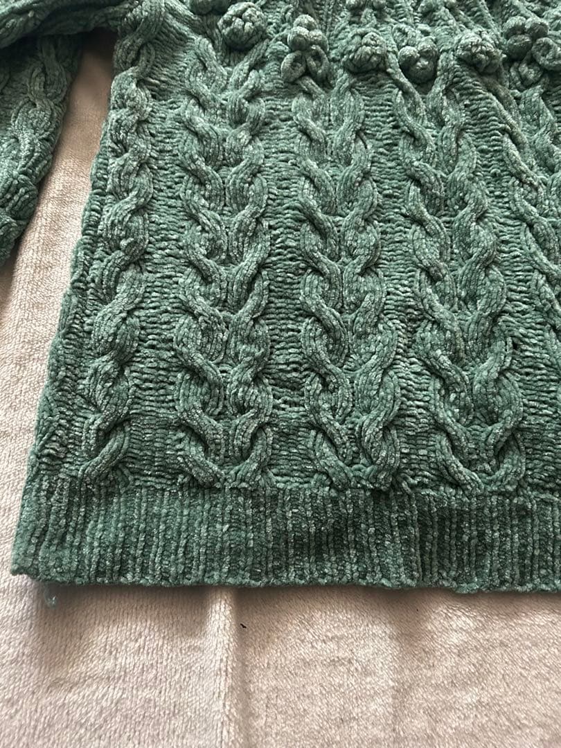 velours knit y2k エメラルドグリーン — image 4