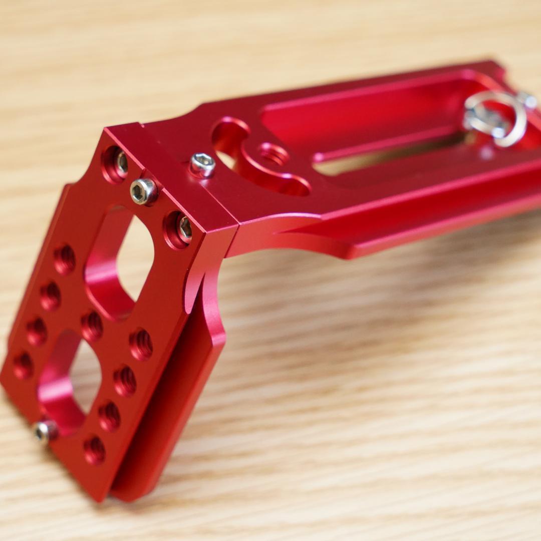 カメラ用 汎用L字プレート赤 — image 2
