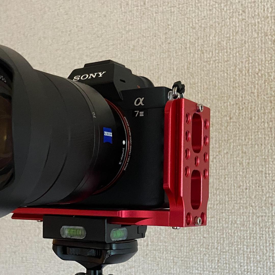 カメラ用 汎用L字プレート赤 — image 5
