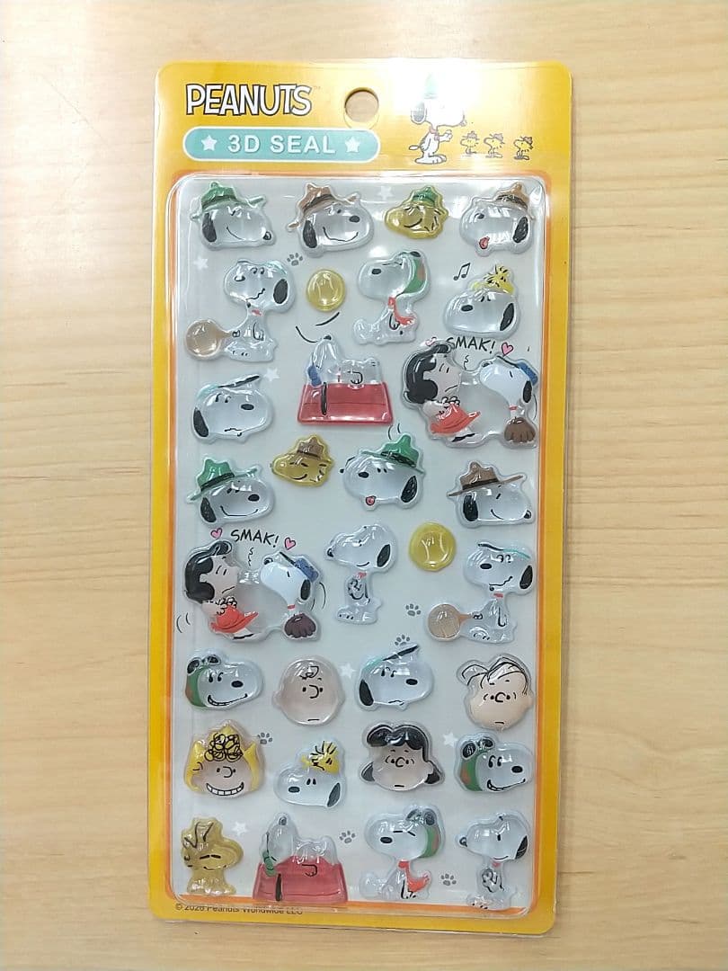 PEANUTS 3D SEAL ステッカー 4枚セット — image 2