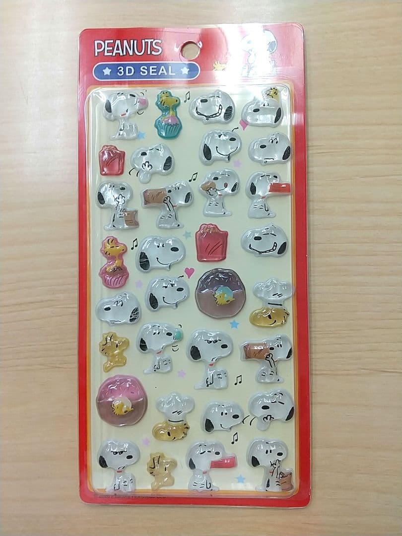 PEANUTS 3D SEAL ステッカー 4枚セット — image 3
