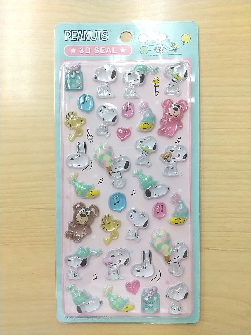 PEANUTS 3D SEAL ステッカー 4枚セット — image 5