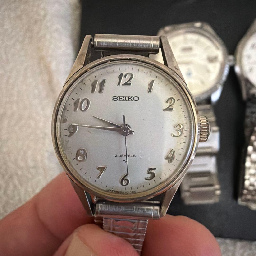 ジャンク）腕時計 4本セット SEIKO CITIZEN 他 — image 2