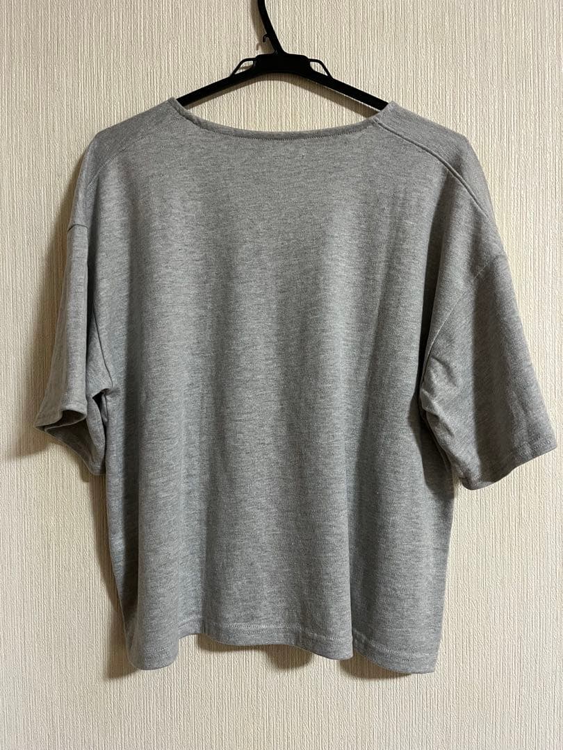 ★未使用★ iro no hi レディース Tシャツ グレー Lサイズ — image 2