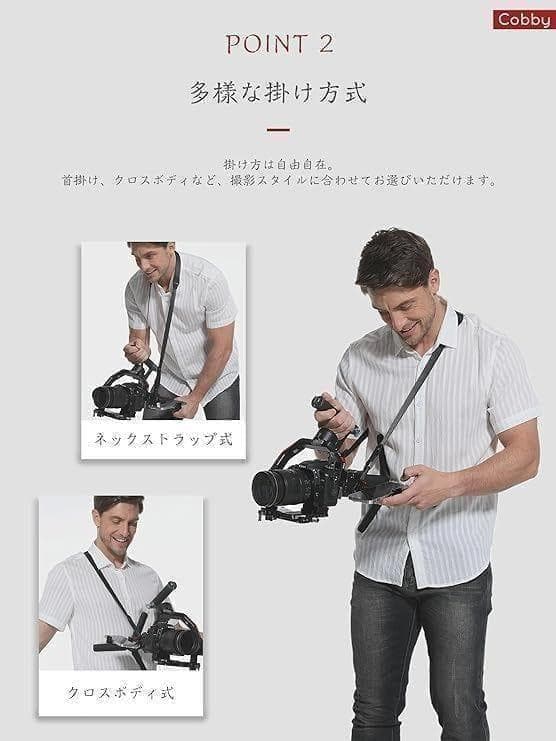 Cobby DJIジンバルストラップ NATO拡張プレート付 アンカーリンクス — image 3