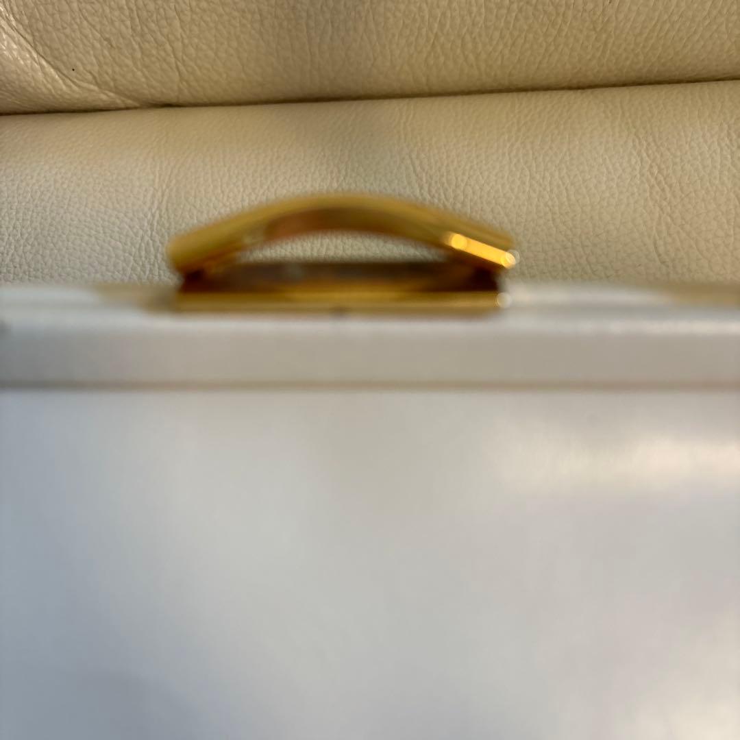 昭和レトロ　クラシカルなレザー ハンドバッグ — image 2