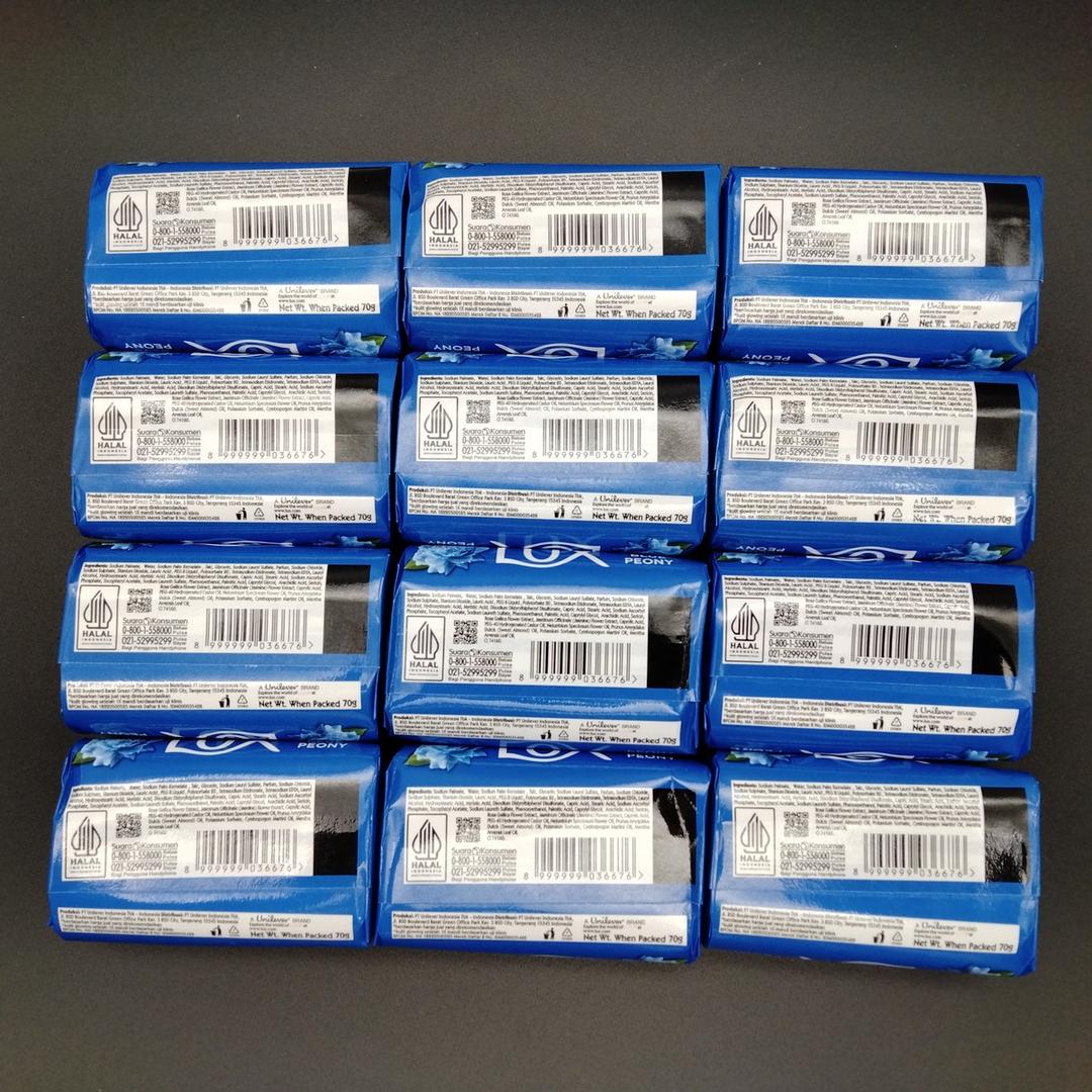 LUX ラックス 固形石鹸 ブルーピオニー 70g×12個 — image 3