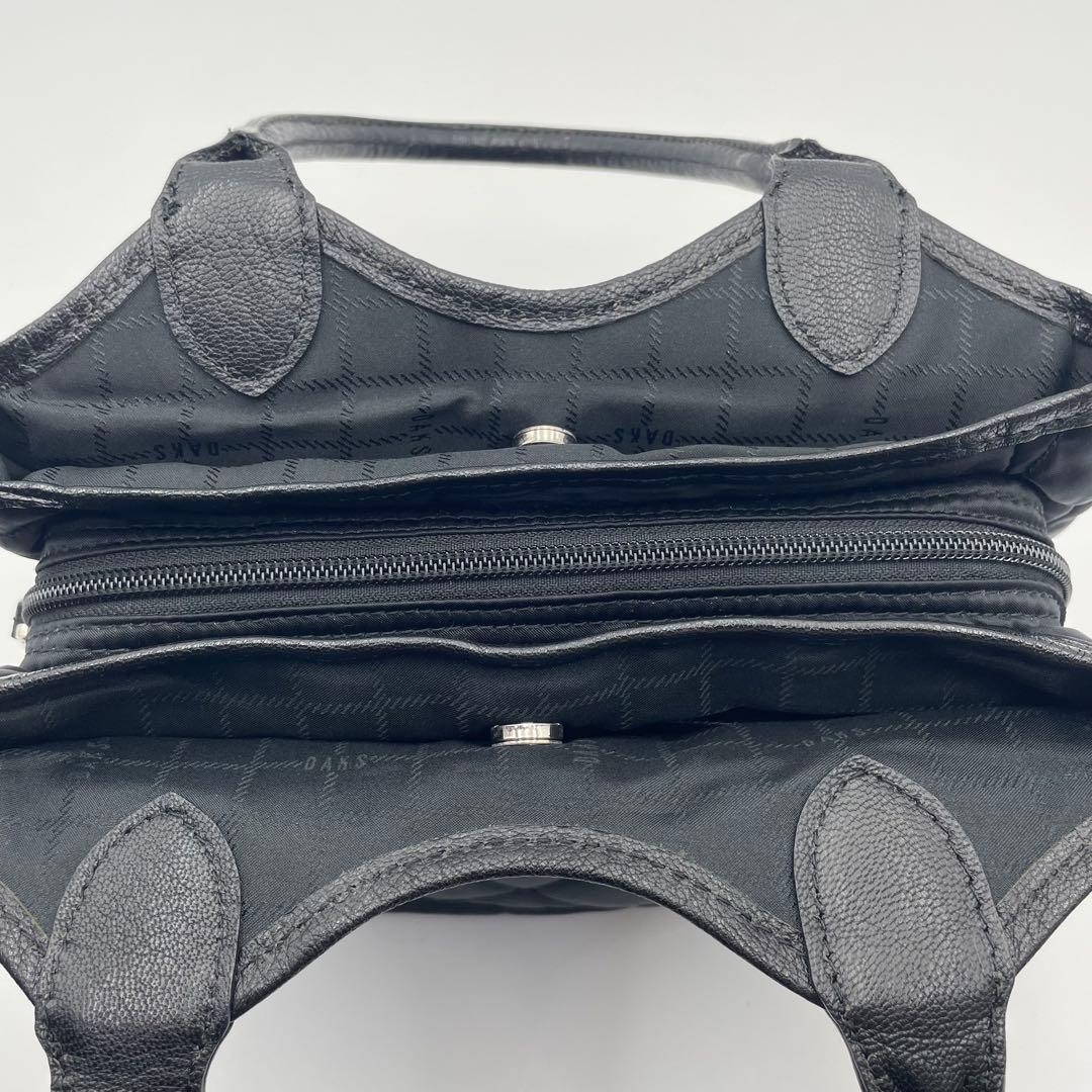 【極美品】DAKS ダックス ハンドバッグ キルティング チェック ナイロン — image 5