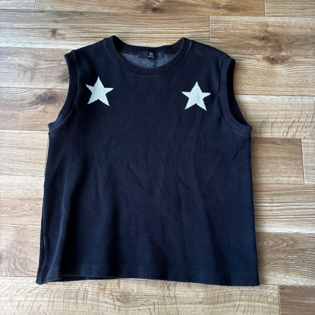 【USED】CAMBIO ニットベスト　M 綿麻混合 — image 5