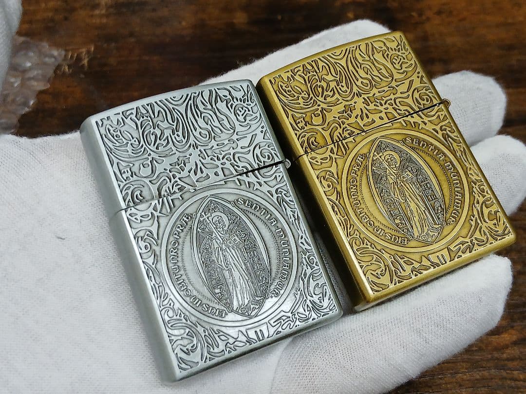高級 2個セット コンスタンティンオイルライター・新品 喫煙グッズ — image 2