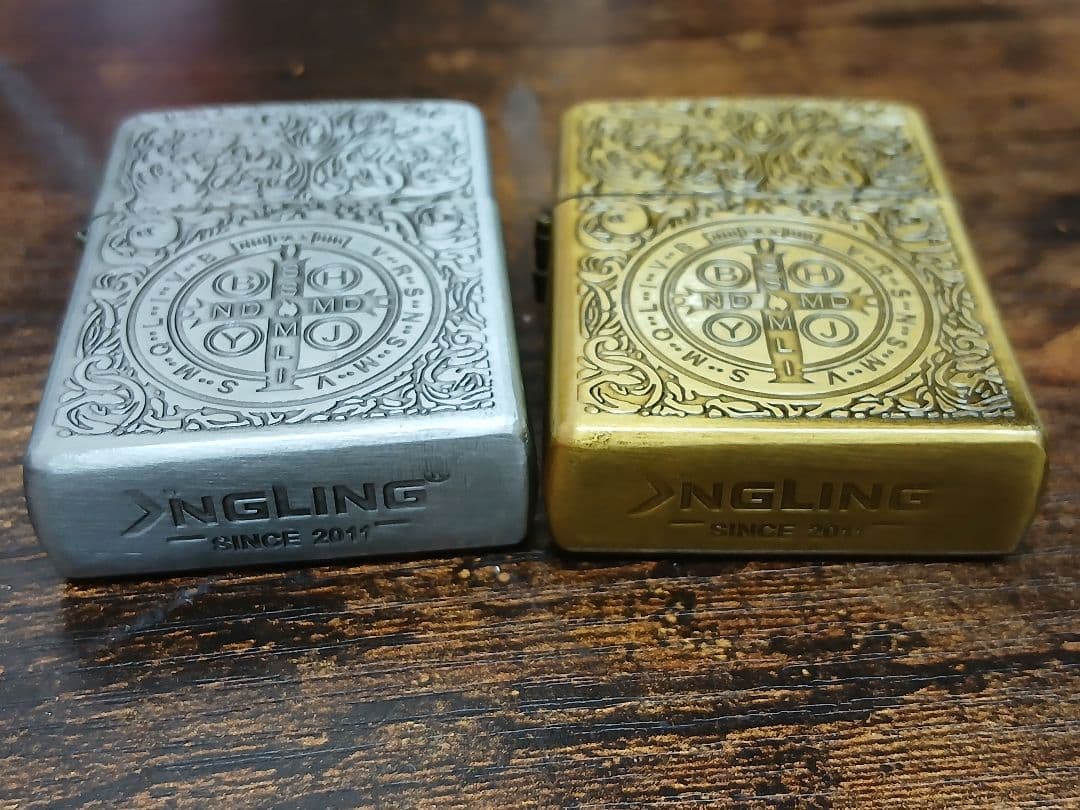 高級 2個セット コンスタンティンオイルライター・新品 喫煙グッズ — image 5