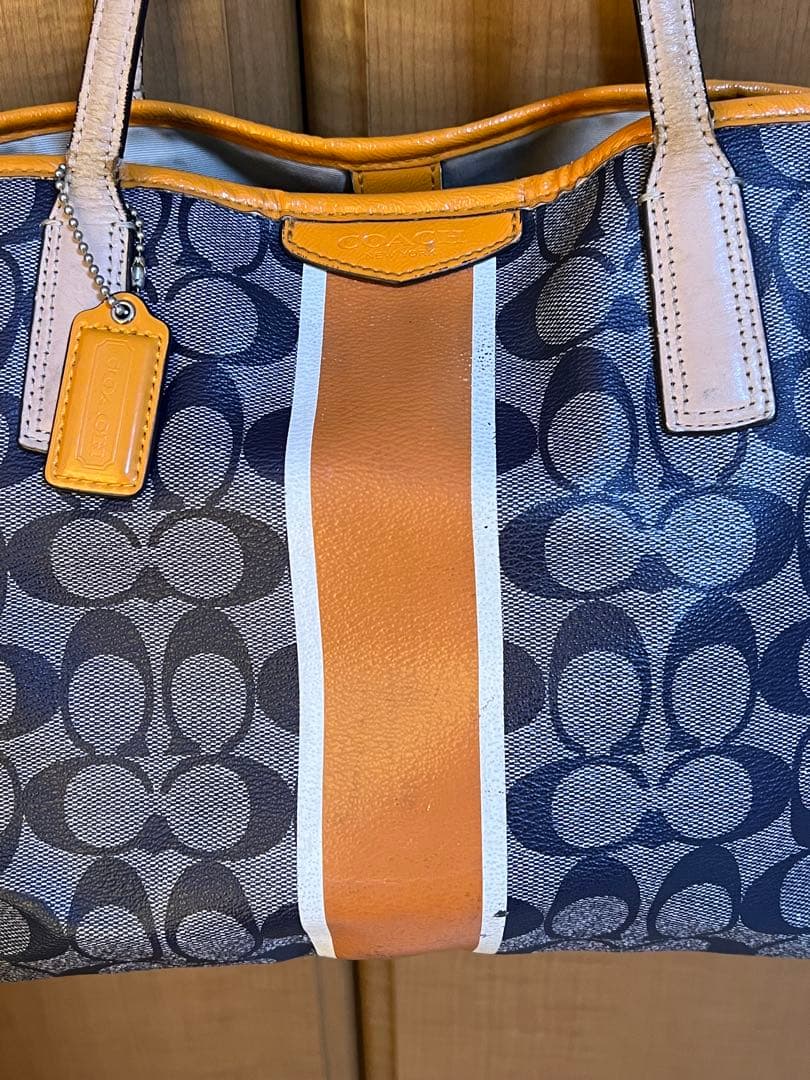 廃盤　COACH トートバッグ シグネチャー 29064 — image 3