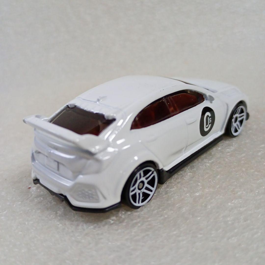 2018 ホンダ シビック タイプR ホワイト ホットウィール ミニカー — image 2
