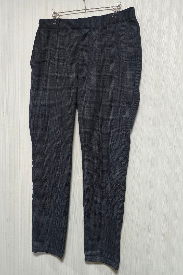 BEAUTY&YOUTH　ビューティーアンドユース　チェックパンツ　グレー　XL — image 5