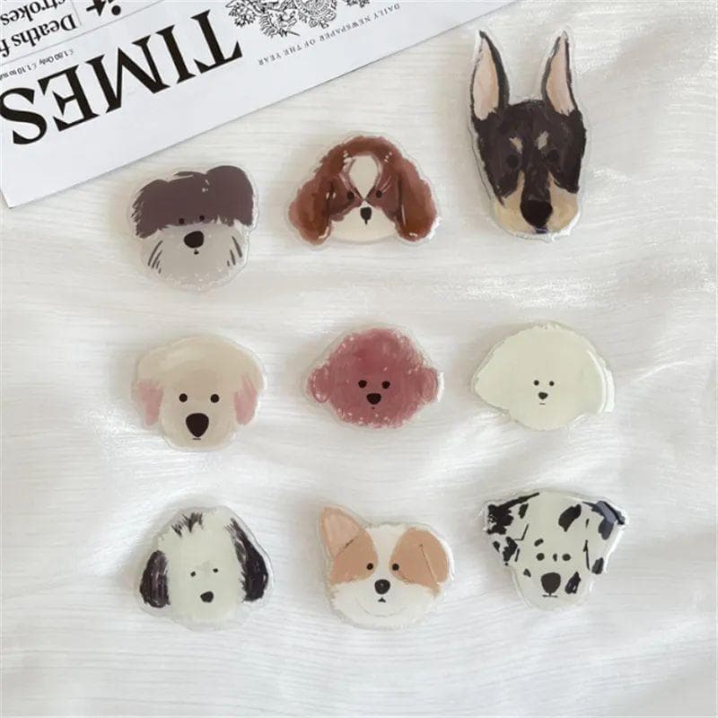 犬型 スマホグリップ 可愛い 犬 いぬ シープドッグ NE0116 — image 3