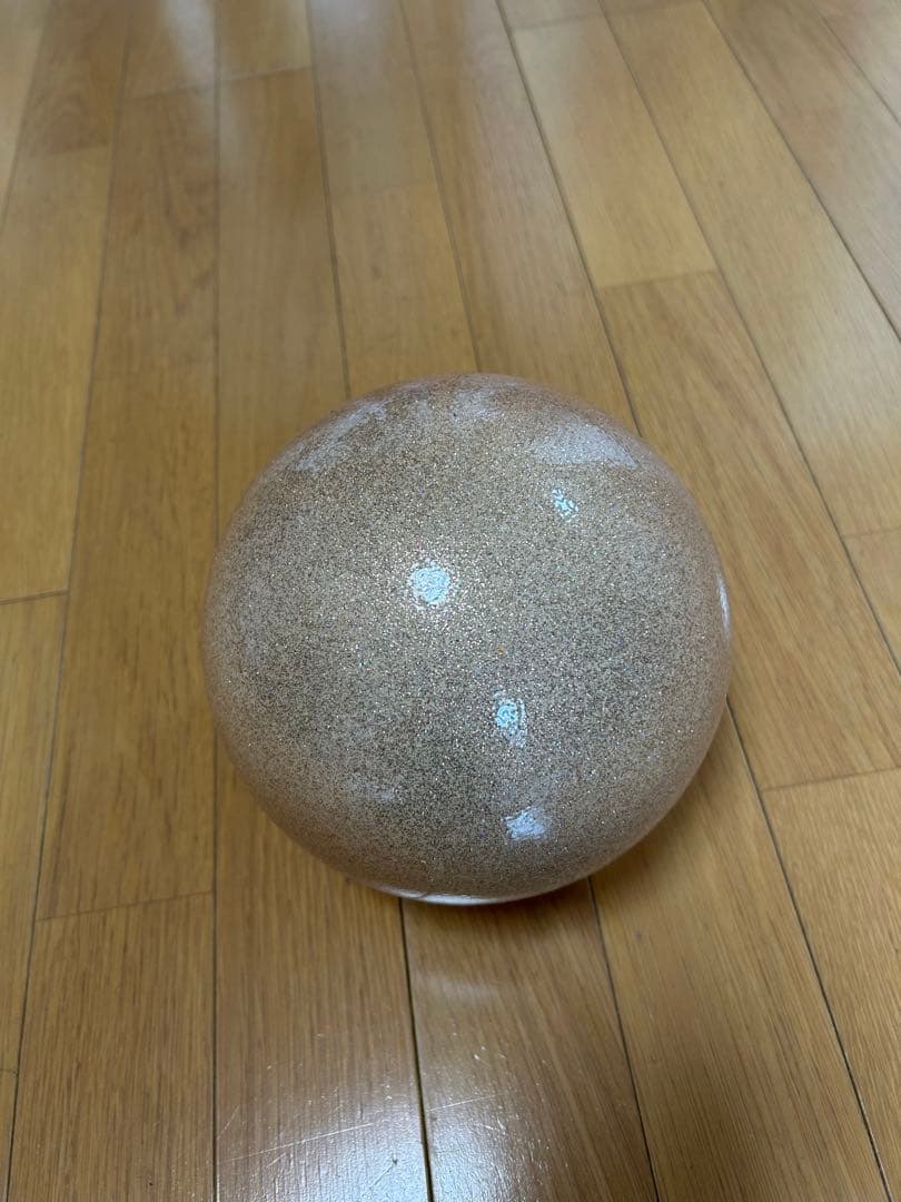 Chacott 新体操用 ボール ラメ入り ゴールド　18.5㎝ — image 3