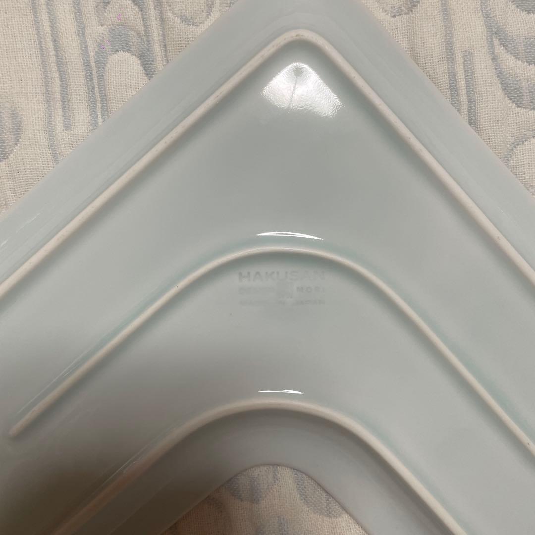 白山陶器 L型 プレート 2枚セット　森正洋 — image 2