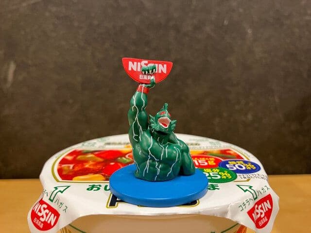 日清食品 カップヌードル キン肉マン コラボ フタ置きフィギュア セット — image 4