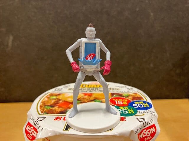 日清食品 カップヌードル キン肉マン コラボ フタ置きフィギュア セット — image 5