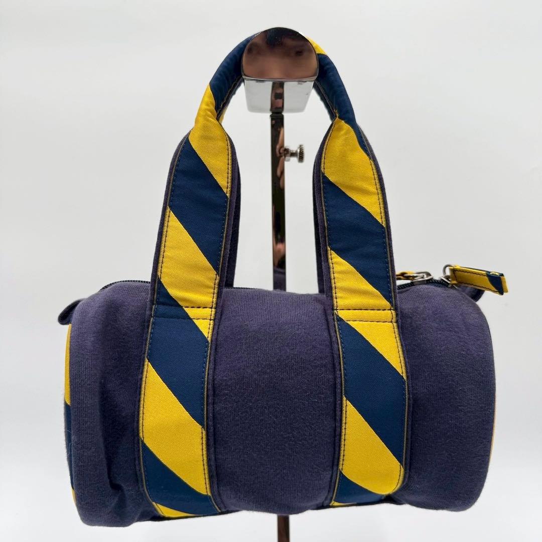Polo Ralph Lauren ミニボストンバッグ ネイビー イエロー — image 3