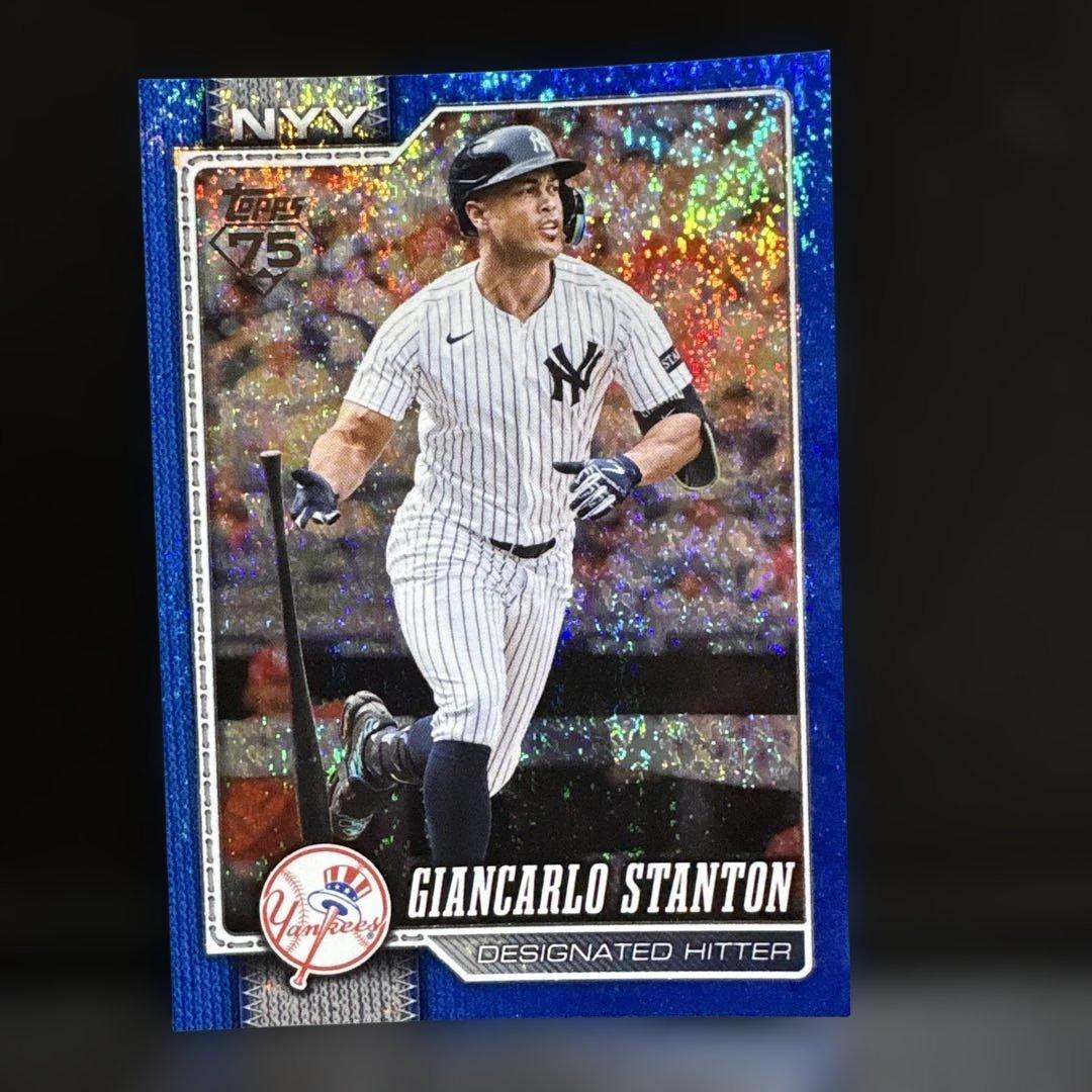 Topps Giancarlo Stanton 150シリ MLB 青 — image 2