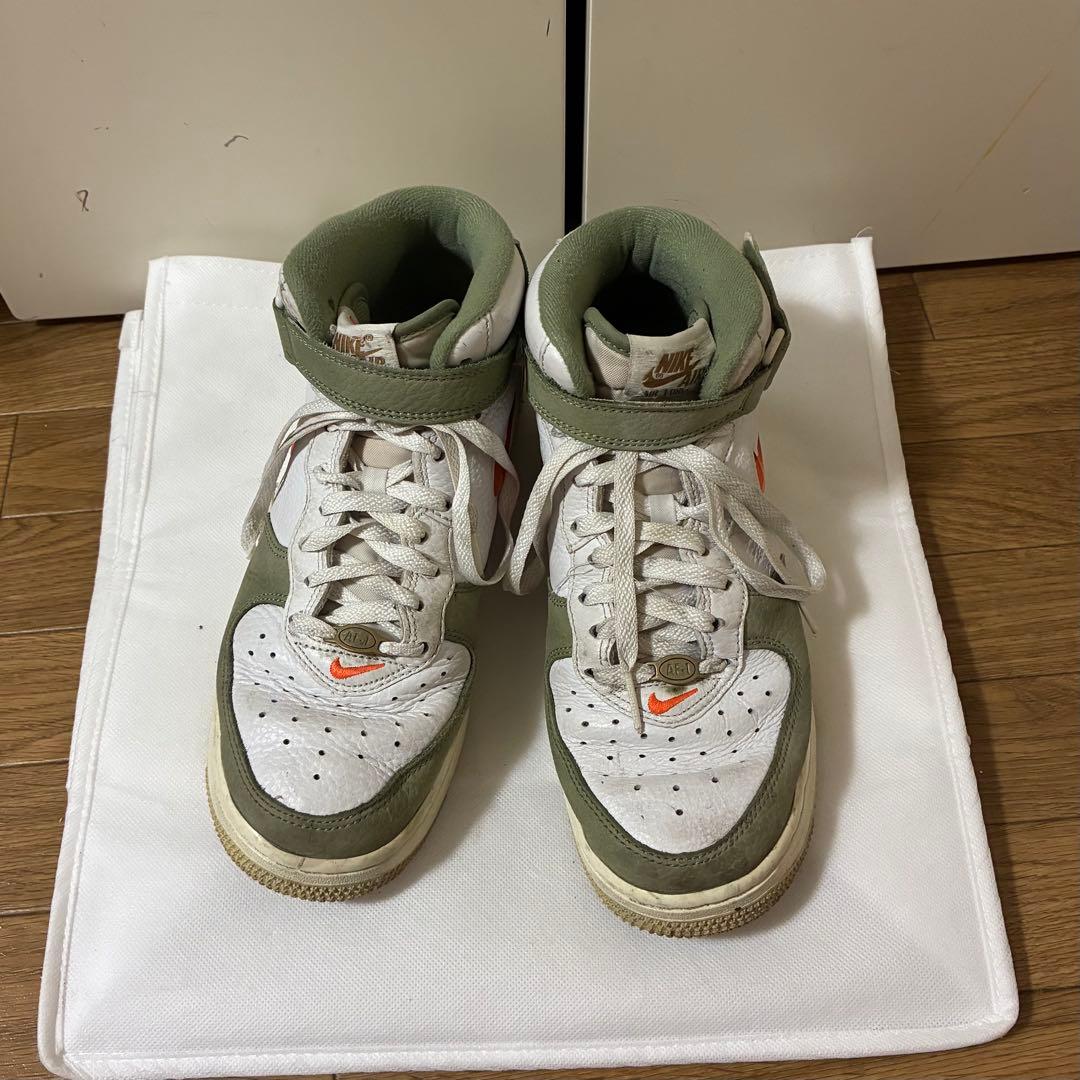 NIKE AIR FORCE 1 MID QS 25.5cm — image 2