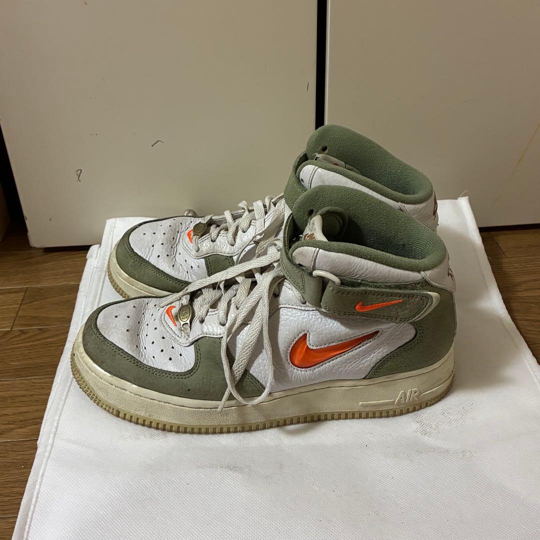 NIKE AIR FORCE 1 MID QS 25.5cm — image 3