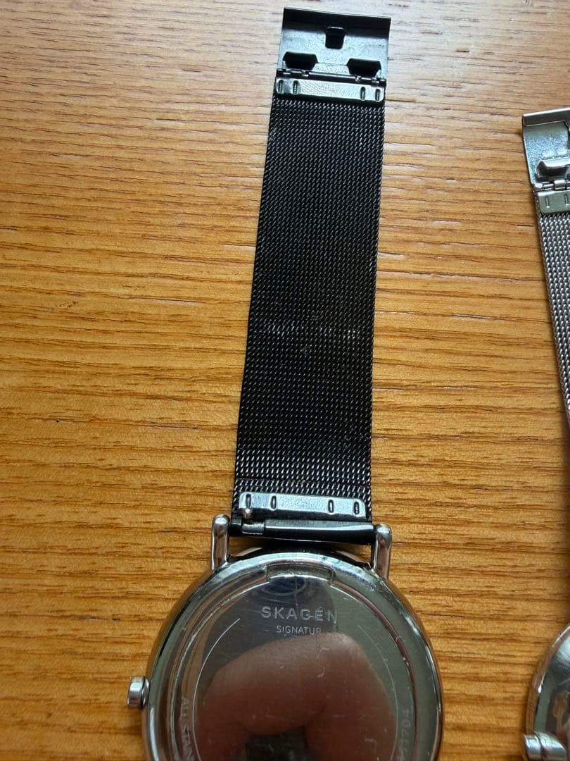 SKAGEN 腕時計 2本セット　メッシュベルト — image 5