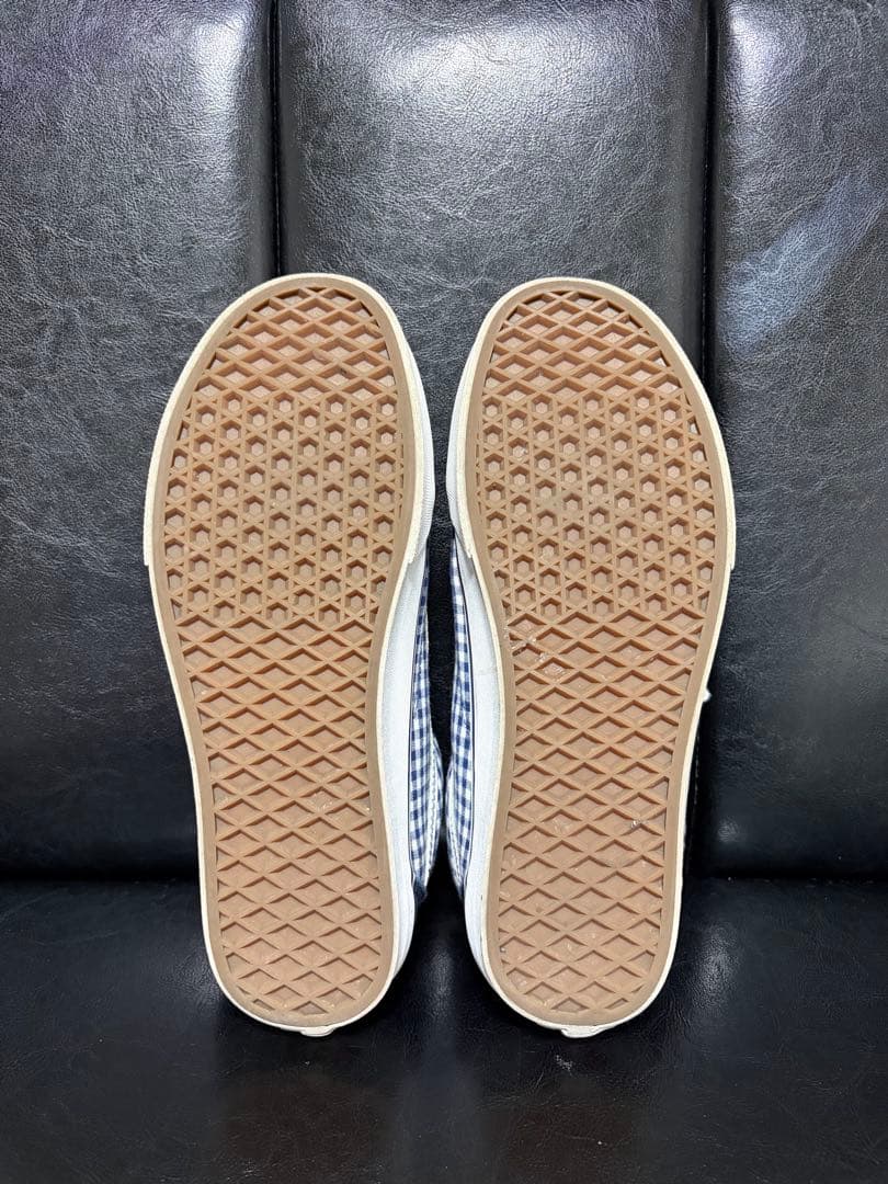 VANS Old Skool ネイビー ギンガムチェック スニーカー — image 5
