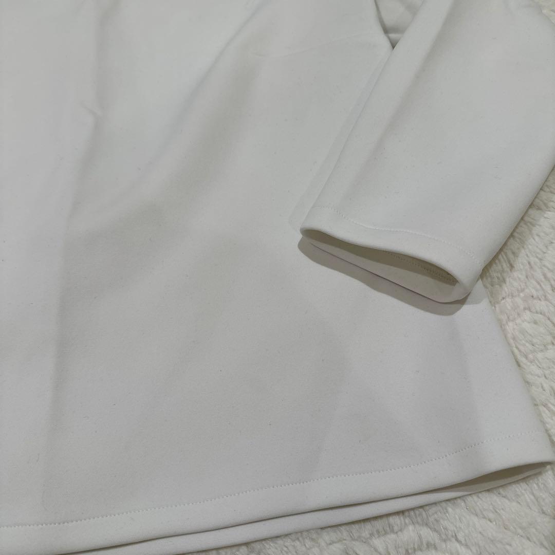 Capriciousmie. カプリシャスミー 白　八分袖トップス — image 3