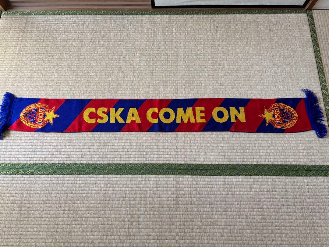 CSKA モスクワ 応援マフラー タオル CSKA COME ON — image 2