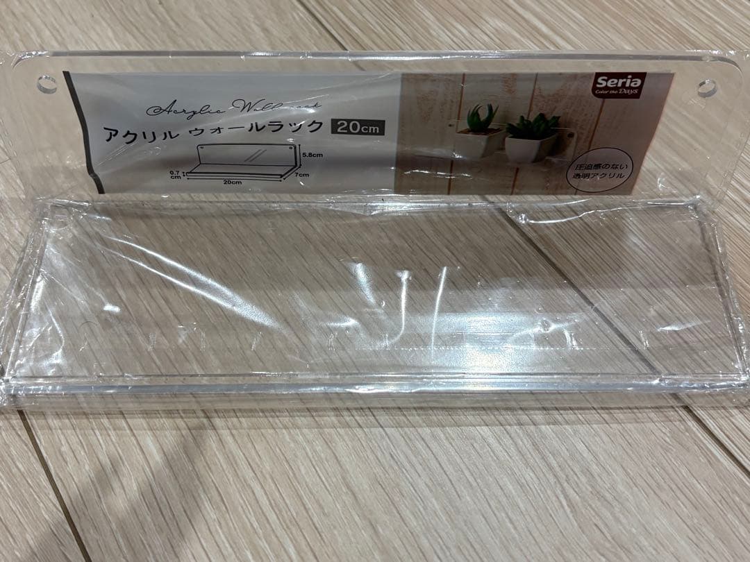 【新品未開封】Seria アクリルウォールラック 3種セット — image 2