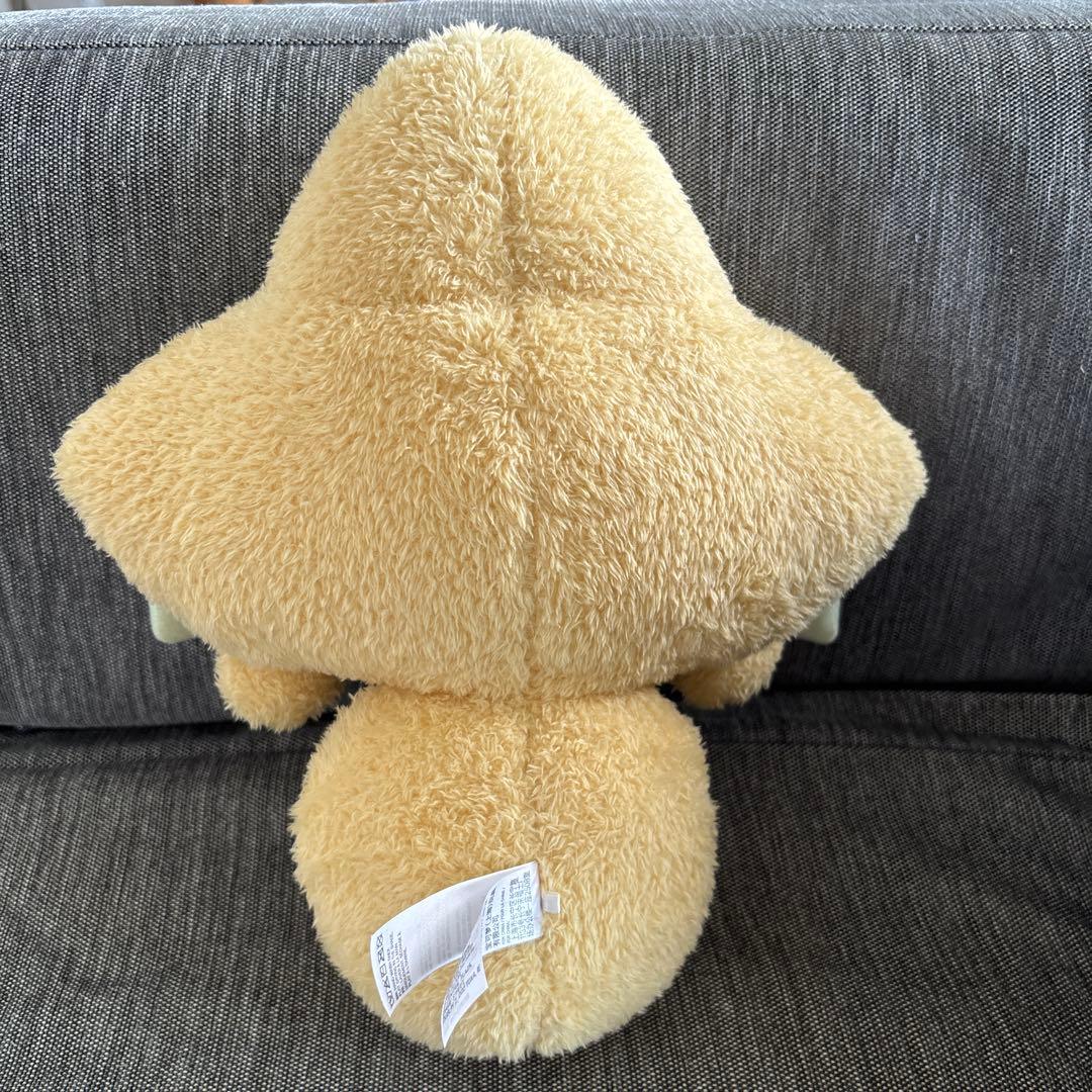【ポケモンセンター限定】蓄光ぬいぐるみ ジラーチ星つなぎ 等身大おねむりジラーチ — image 2
