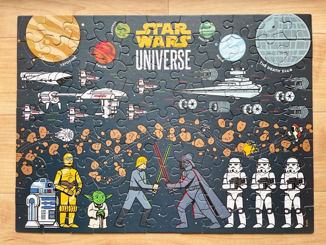 スターウォーズStarWars パズル　100ピース　ディズニー　Buffalo — image 3