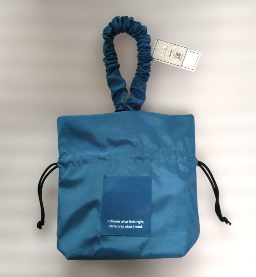新品未使用 タッグ付き しまむらNOZOMIコラボバッグ　ブルー — image 2