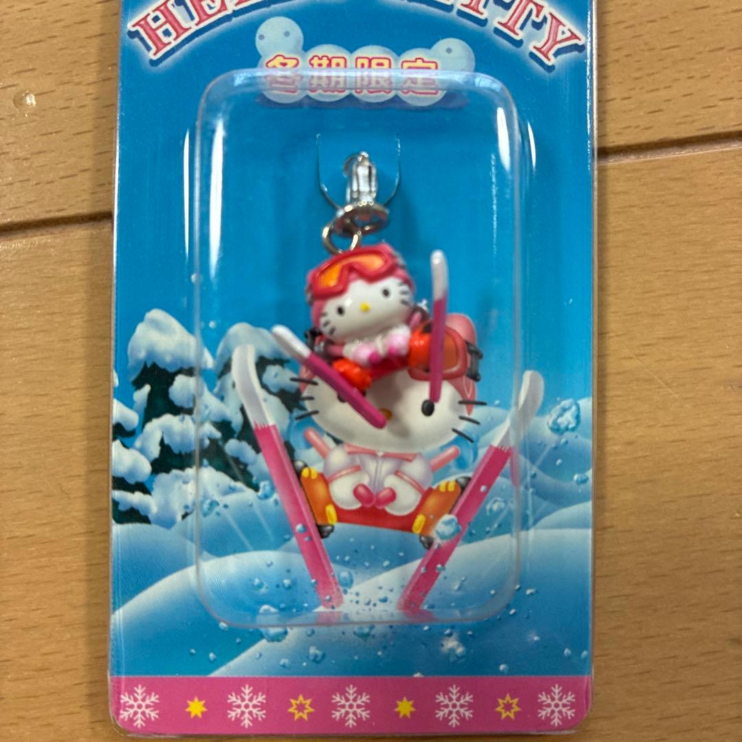 Hello Kitty 冬期限定 スキー ファスナーマスコット — image 3