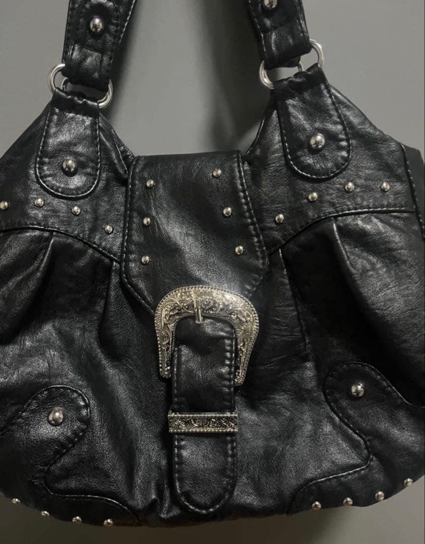Grunge Punk リベットバッグ PUレザー — image 2