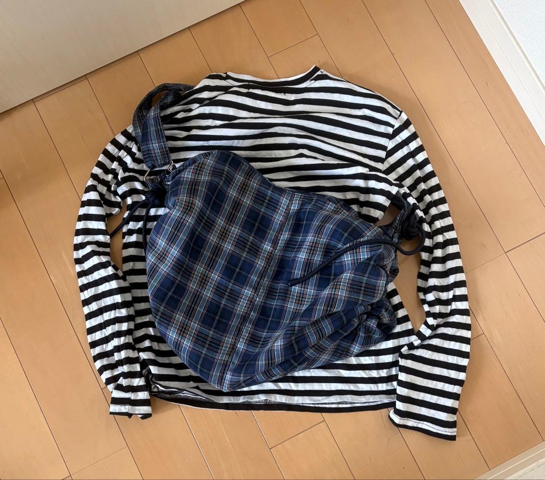 00s ショルダーバッグ　チェック柄 greeny — image 2