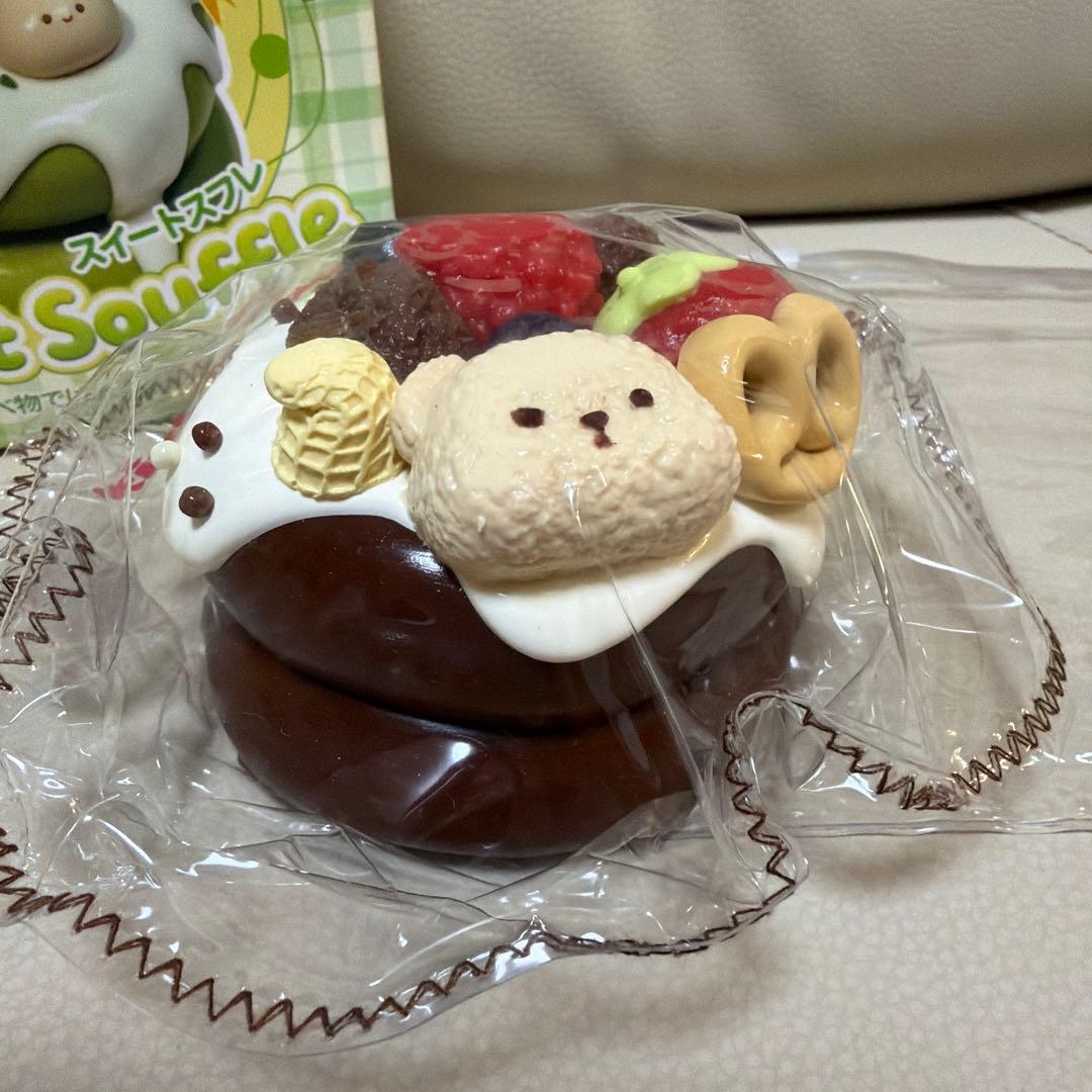 kikisquishy スクイーズ　ブラインド　スフレ　チョコクマ — image 2