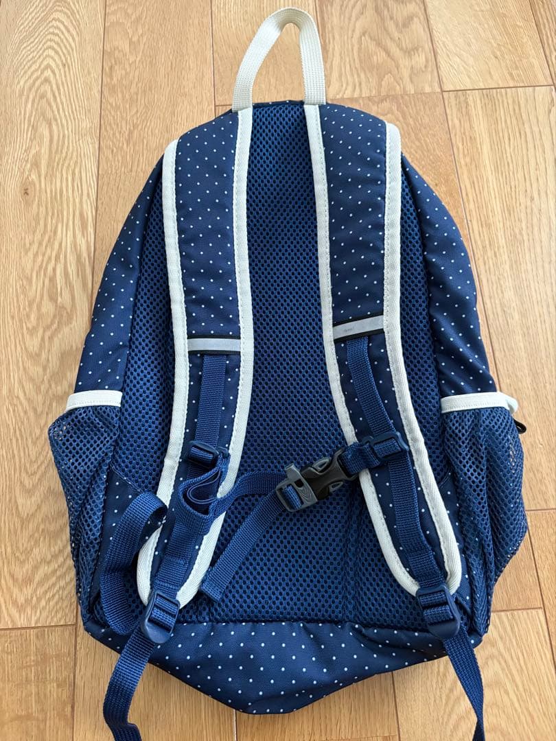 匿名発送　Coleman キッズサイズリュック　ネイビードット — image 3