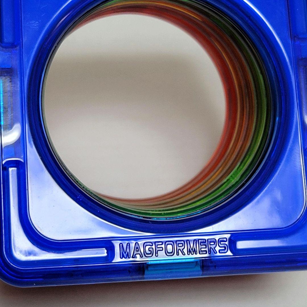 美品・正規品 マグフォーマー 丸窓付き四角形 8ピースセット — image 3
