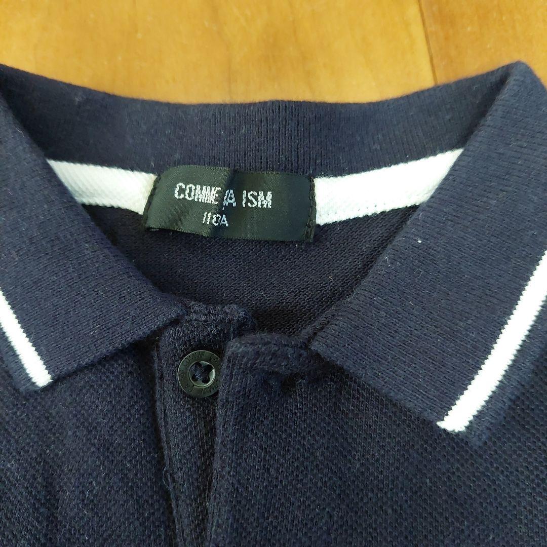 COMME ISM ネイビー ポロシャツ　110 — image 2