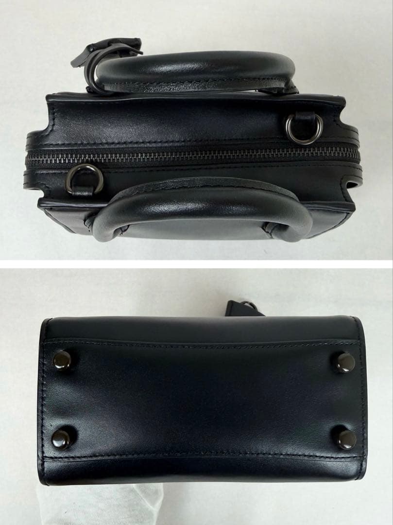 新品未使用 COACH コーチ ハンドバッグ ミニ クリル 2WAY ブラック — image 5