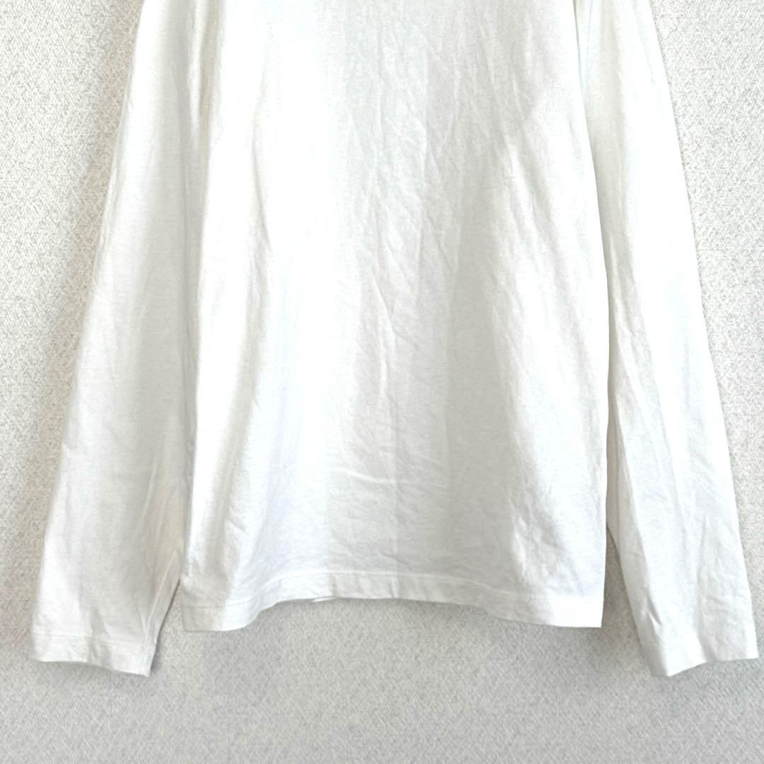 【バックナンバー】 ロンT 長袖 タフエイジ シンプル オーバーサイズ M 白 — image 3