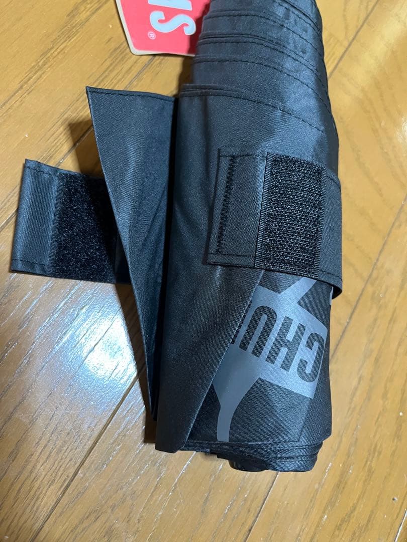 新品今期限定　CHUMS 晴雨兼用 折りたたみ傘 ブラック — image 3