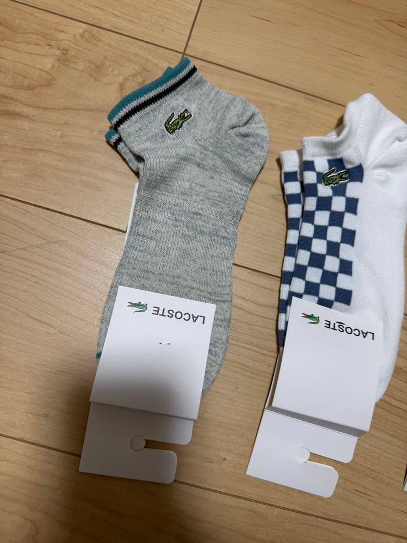 LACOSTE ソックス 4足セット 25～27cm 特価品 一着限リ — image 2