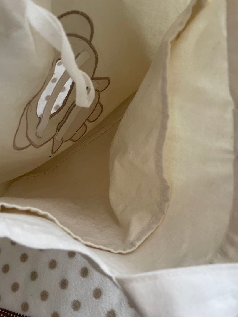キャンドゥ 推し活 ぬい活 ぬいぐるみ顔出しトートバッグ くま — image 3