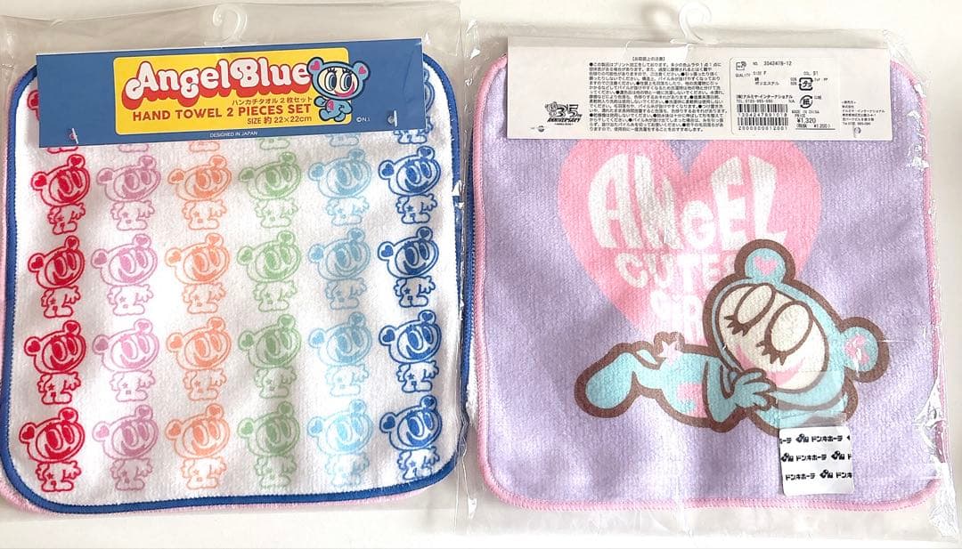 新品　エンジェルブルー　Angel Blue エンブル　ハンドタオル　ハンカチ — image 2
